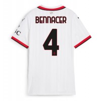 Zenski Nogometni Dres AC Milan Ismael Bennacer #4 Gostujuci 2024-25 Kratak Rukav